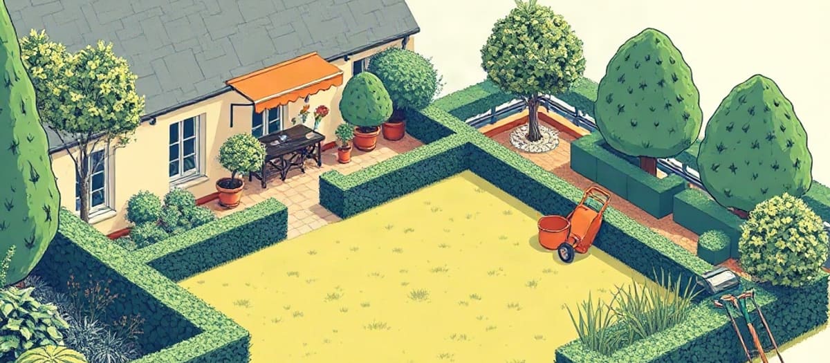 Le prix de l'entretien d'un jardin